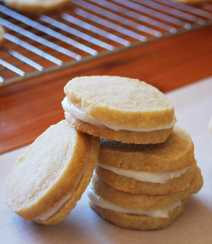 Lemon Creme Sandwich Cookies