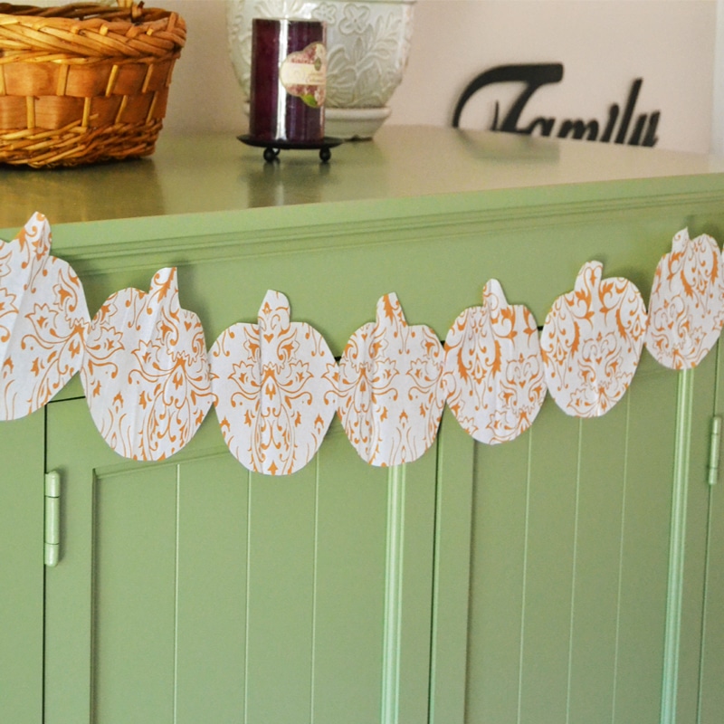 Fall Paper Chains Joyous Home