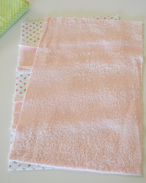 Getting Ready for Baby | Easy-Sew Raggy Burp Cloths - Joyous Home