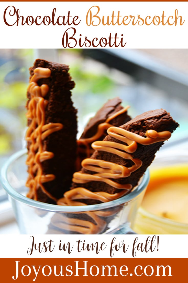 Chocolate Butterscotch Biscotti