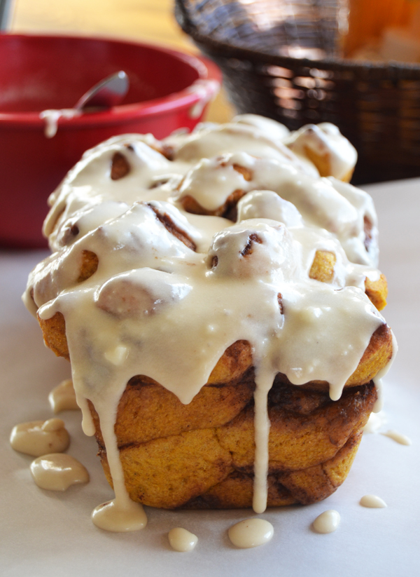 Gooey Pumpkin Cinnamon Swirl Bread - Joyous Home