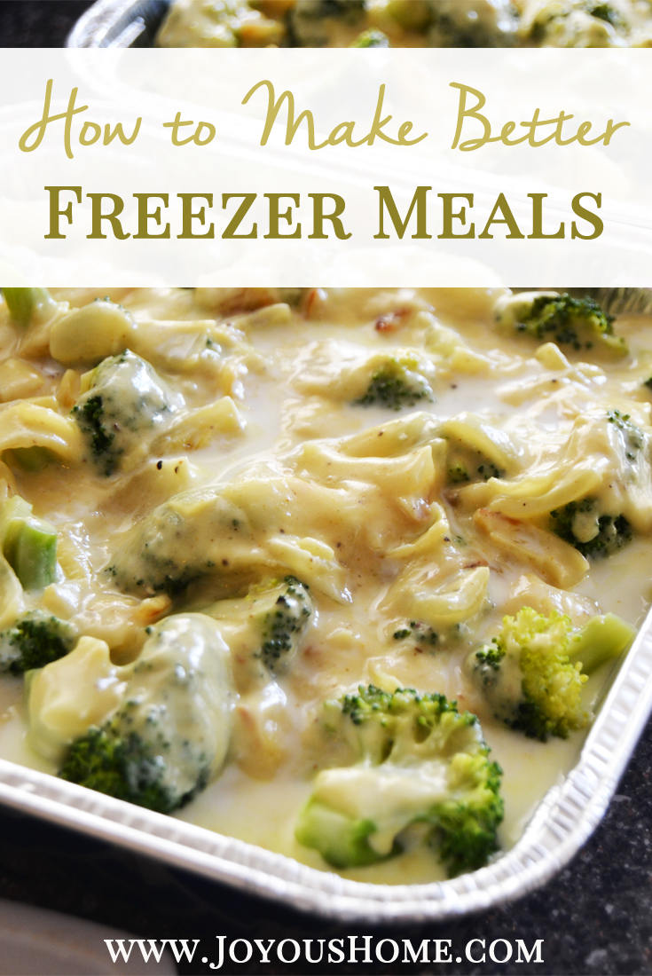 Tired of a freezer full of yucky freezer meals? Use freezer cooking in a whole new way! PLUS a super yummy recipe for Cheddar Chicken and Broccoli with an easy from-scratch cream sauce!