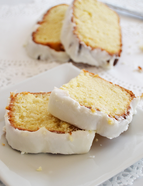 glazed lemon cake