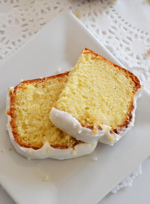 glazed lemon cake