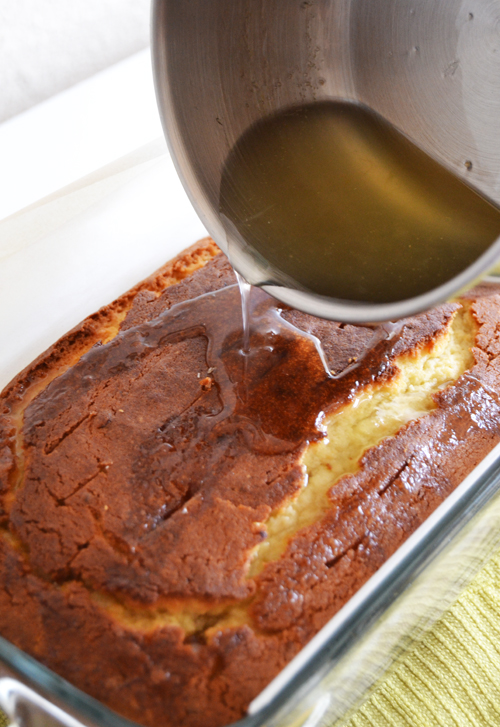 glazed lemon cake