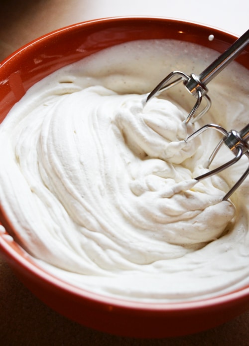 pumpkin spice whipped cream