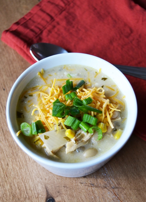 white chicken chili