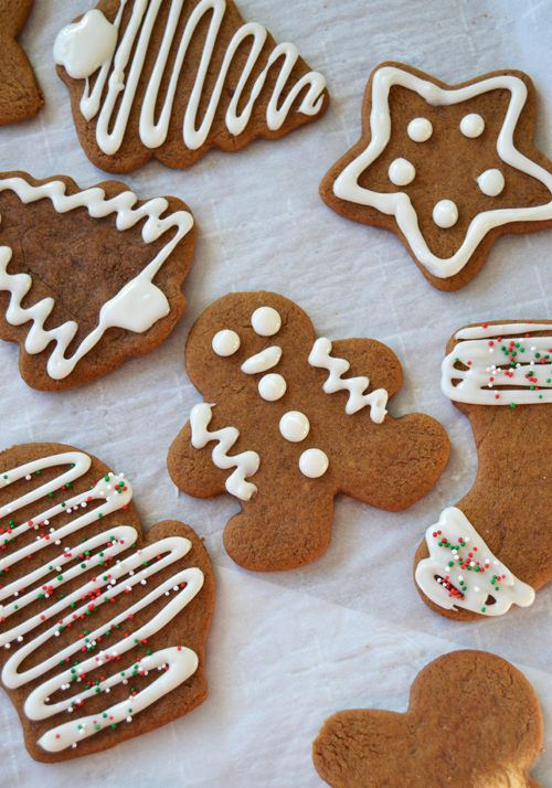 soft gingerbread cookies