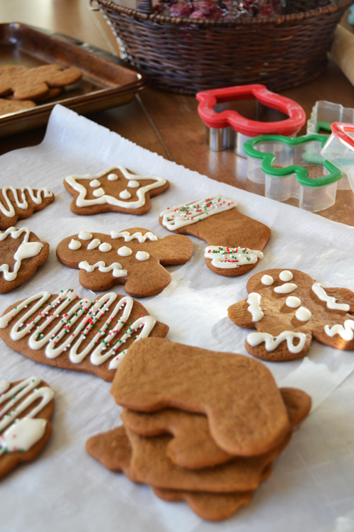 soft gingerbread cookies