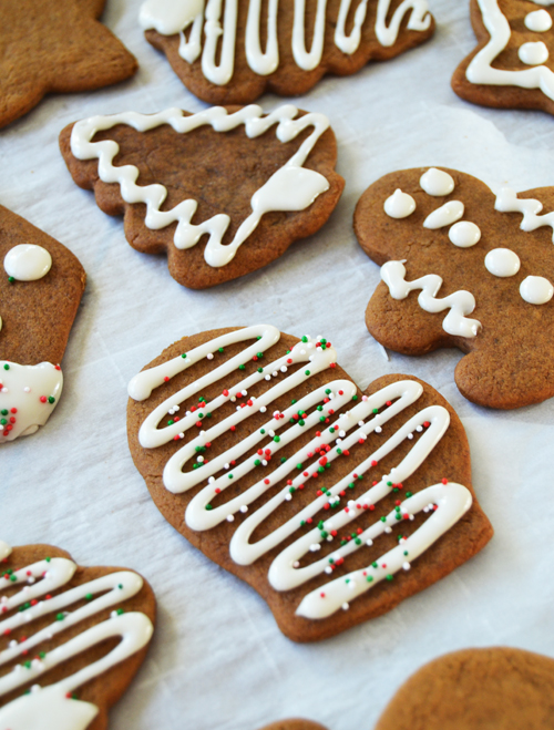 soft gingerbread cookies