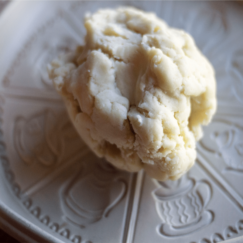 perfect shortbread dough