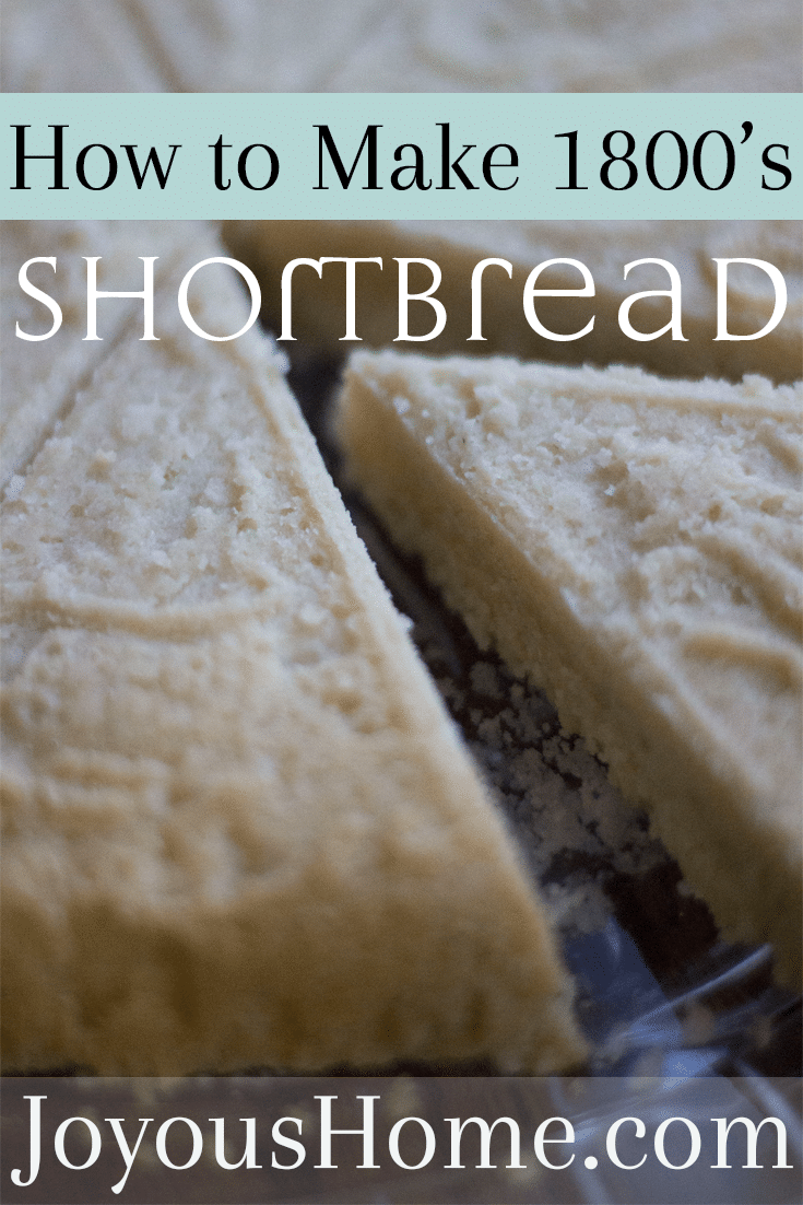 1800s shortbread