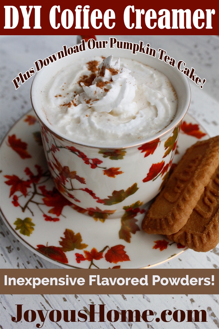 Fall! Easy Powdered Creamer and Our Best Pumpkin Cake! | Joyous Home