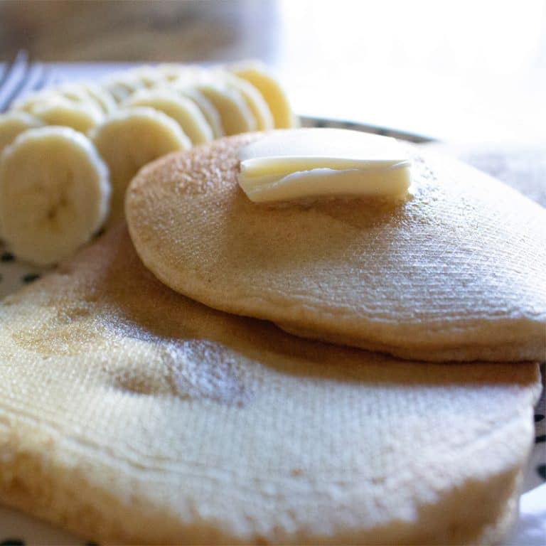 Whole Wheat Buttery Pancakes
