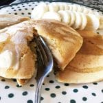Buttery Whole Wheat Pancakes with Fruit
