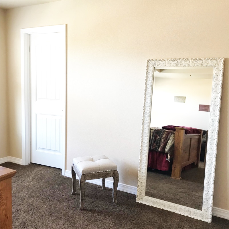 Replace Bulky Furniture Add Mirror Steps Staging Home Sale