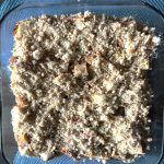 Crunchy Topping Sprinkled on French Toast Casserole