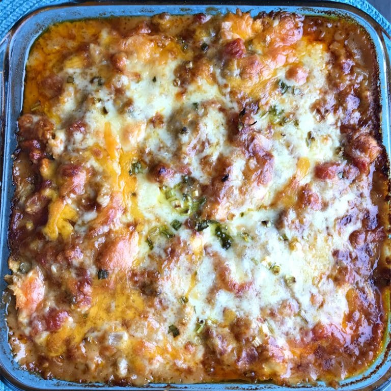 How to Make the Best Layered Enchilada Casserole