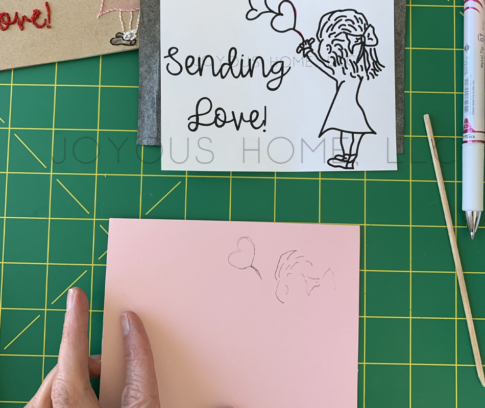 How to Hand Embroider a Card