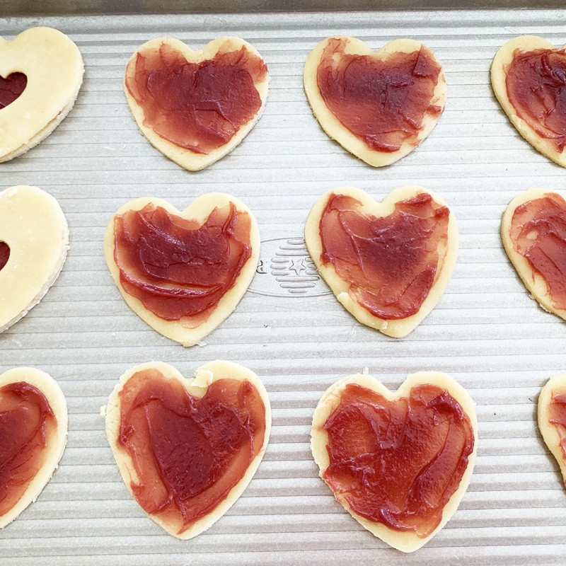 How to Make Heart Shaped Cherry Filled Cookies