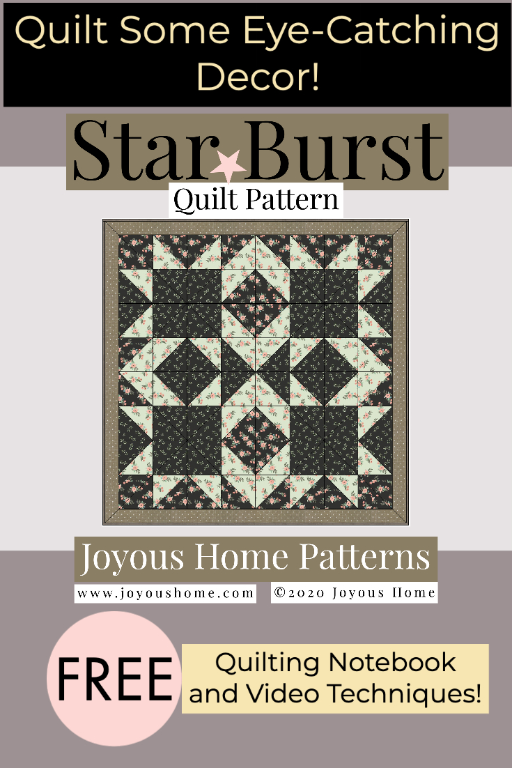 StarBurst Quilt Pattern