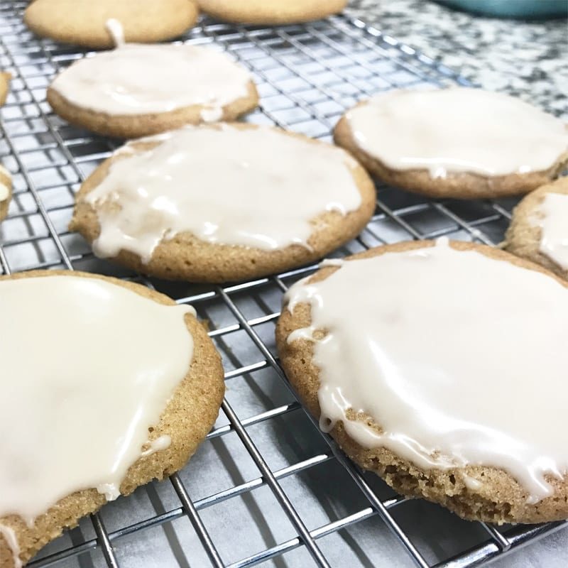 Best Brown Sugar Cookies Glazed