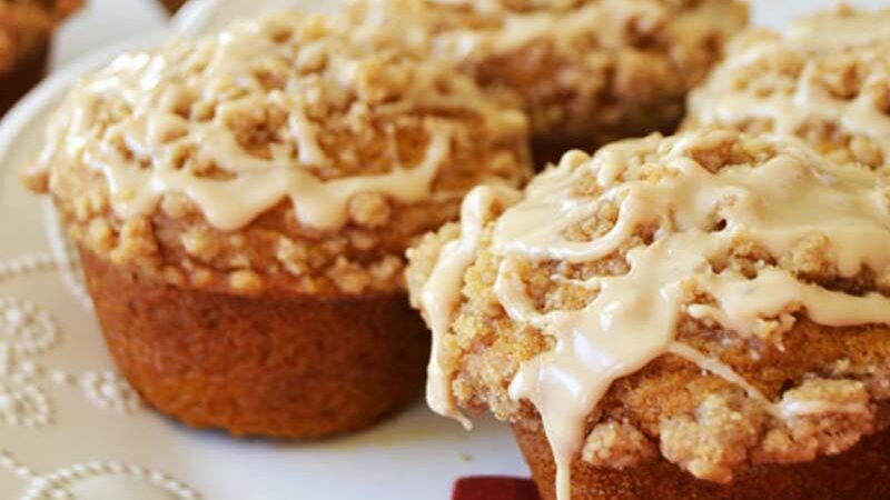 Pumpkin Streusel Muffins