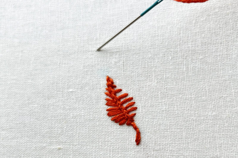 How to Make a Buttonhole Leaf