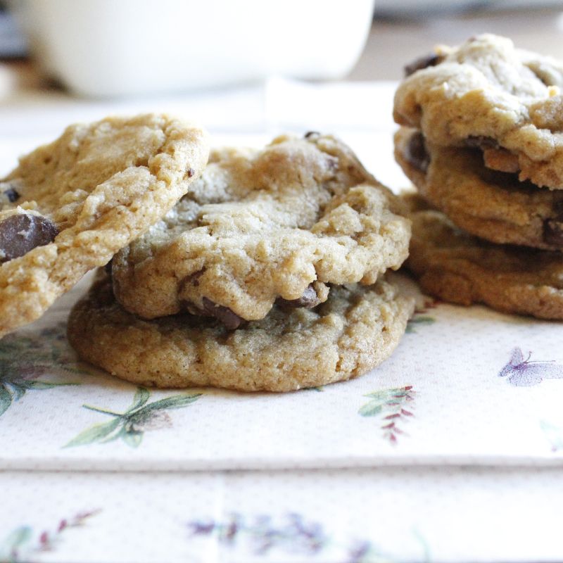 Half Whole Wheat Chocolate Chip Cookies